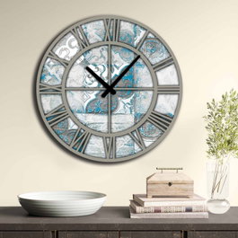 Wallity Reloj Decorativo MDF Multicolor 5050MS-025